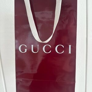 Gucci Shopping Bag & Box